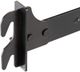 Malouf® Structures® Queen Hook-in Bed Rails with Center Bar-4