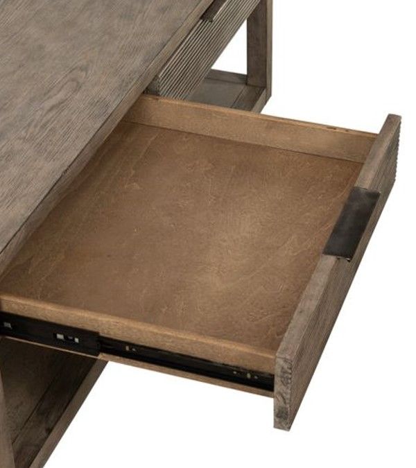 Liberty Furniture Bartlett Field 3-Piece Dusty Taupe Table Set-4