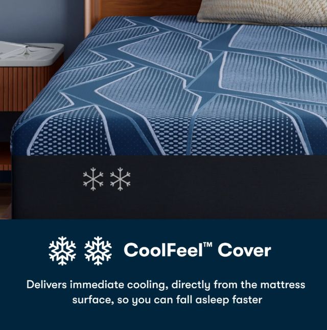 Serta® iSeries NXG™ 13.5" Hybrid 3500 Medium Smooth Top Queen Mattress-4