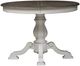 Liberty Furniture Magnolia Manor 5-Piece Antique White/Weathered Bark Dining Set-1