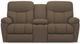 La-Z-Boy® Morrison Cappuccino Reclining Loveseat with Console-1
