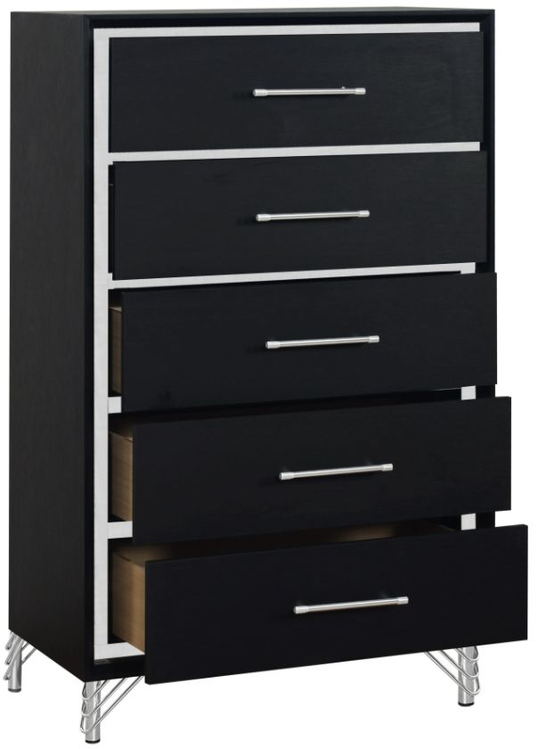 New Classic® Home Furnishings Ava Ebony Chest-3