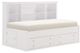 Mazin Furniture Meghan White Twin Storage Bed-1