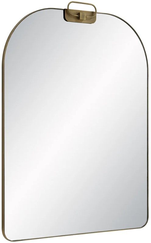 Renwil® Oro Antique Brushed Brass Accent Mirror-2