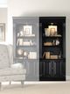 Hooker® Furniture Telluride Black Bunching Bookcase-1
