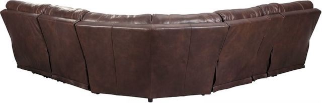 Signature Design by Ashley® Muirfield 3-Piece Mahogany Power Reclining Sectional-4