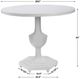 Uttermost® Kabarda White Foyer Table-2