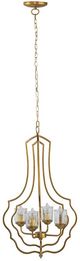 A & B Home Gold Nested Chandelier-0