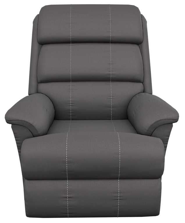 La-Z-Boy® Astor Shitake Leather Power Wall Recliner with Headrest and Lumbar-1
