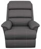 La-Z-Boy® Astor Shitake Leather Power Wall Recliner with Headrest and Lumbar-1