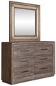 Liberty Furniture Horizons 3-Piece Greystone Queen Bedroom Set-2