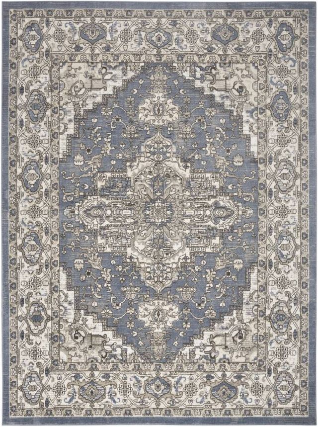 Nourison Home™ Quarry Blue 5'x7' Area Rug -0