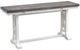 Coast2Coast Home™ Belsey Cream Console Table with Gray Flip Top-0