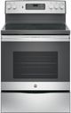 GE® 30" Stainless Steel Free Standing Electric Range-0