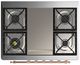 Ilve® Majestic III 36" Stainless Steel Pro Style Dual Fuel Liquid Propane Range with Solid Door and Copper Trim-2
