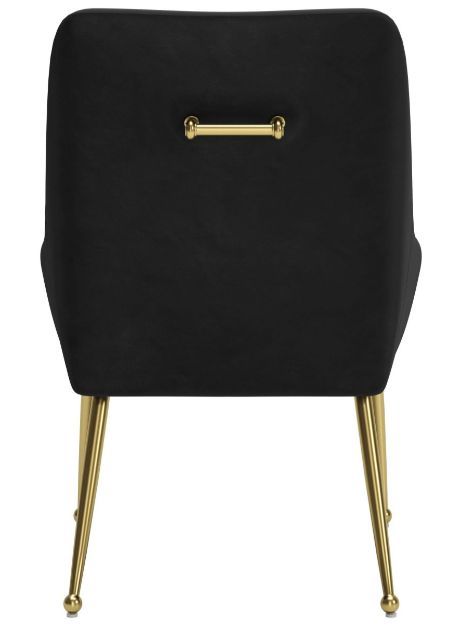 Zuo® Modern Maxine Black/Gold Dining Side Chair-3
