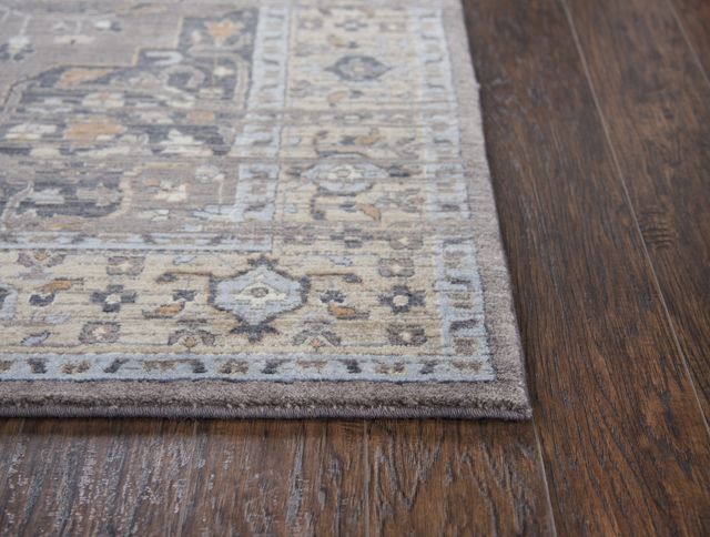 Rizzy Home Gossamer Gray 2'6" x 10' Runner Rug-1