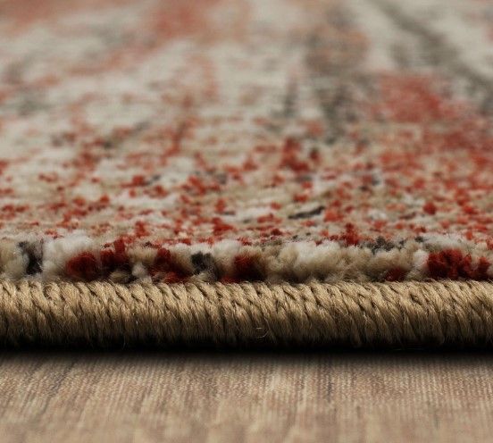 Karastan® Expressions by Scott Living Craquelure Ginger 2' x 3' Throw Rug-2