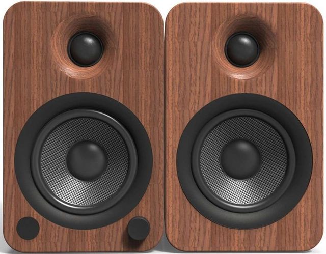 Kanto YU4 Walnut Powered Speakers (Pair)-1