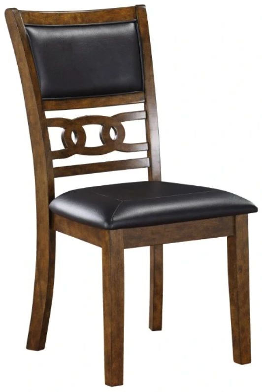 New Classic® Home Furnishings Gia Black/Brown Dining Chair-0
