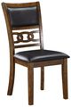 New Classic® Home Furnishings Gia Black/Brown Dining Chair-0