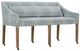 Robin Bruce Customizable Odessa Dining Banquette with Casters-0