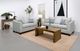 Coaster® Salizar Sand Upholstered Track Arm Sofa-4
