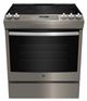 GE® 30" Slate Slide-In Electric Range-0