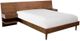 Olliix by INK+IVY Pecan Queen Clark Bed with 2 Nightstands-1