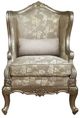 Homelegance® Florentina Gold Undertone/Silver Accent Chair-2