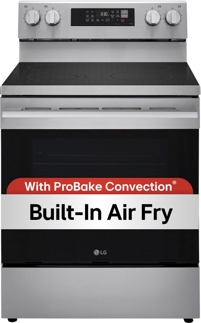 LG 30" Stainless Steel Freestanding Electric Range with ProBake Convection®-3
