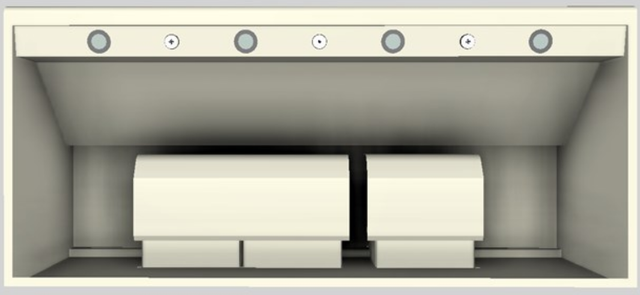 Vent-A-Hood® 54" Biscuit Wall Mounted Range Hood-2