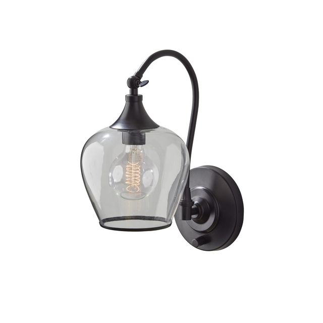Adesso® Bradford Dark Bronze Wall Lamp-1