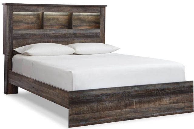 Signature Design by Ashley® Drystan 5-Piece Multi Full Bookcase Bed Set-1
