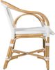 Butler Specialty Company Portofino Brown/Smooth White Arm Chair-4