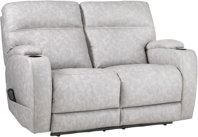 HomeStretch Jaguar Pebble Power Reclining Loveseat-0