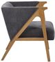 Olliix by Madison Park Carla Charcoal Accent Lounge Chair-3
