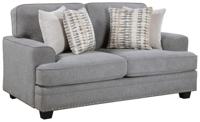 Homelegance® Bradford Gray Loveseat-0