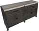 Magnussen Home® Plum Creek Ravenwood Black Sideboard with Marble Top-4