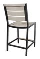 CabanaCoast® Customizable Kensington SOL Teak™ Outdoor Balcony Stool-2