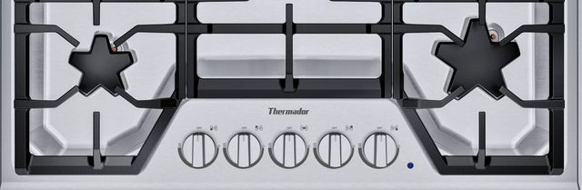 Thermador® Masterpiece® 30" Stainless Steel Natural Gas Cooktop-1