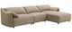 ACME Furniture Veata 3-Piece Light Brown Sectional Sofa-0