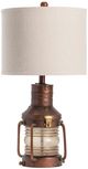 Crestview Collection Copper Lantern Antique Bronze Table lamp-3