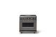 Viking® 7 Series 36" Damascus Gray Pro Style Dual Fuel Range with 12" Reversible Griddle-0