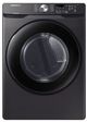 Samsung 7.5 Cu. Ft. Black Stainless Steel Front Load Electric Dryer-0