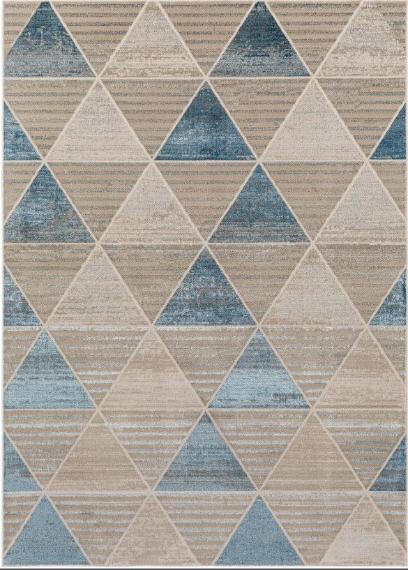 Surya Impulse Deep Teal/Taupe 4'x6' Area Rug-0