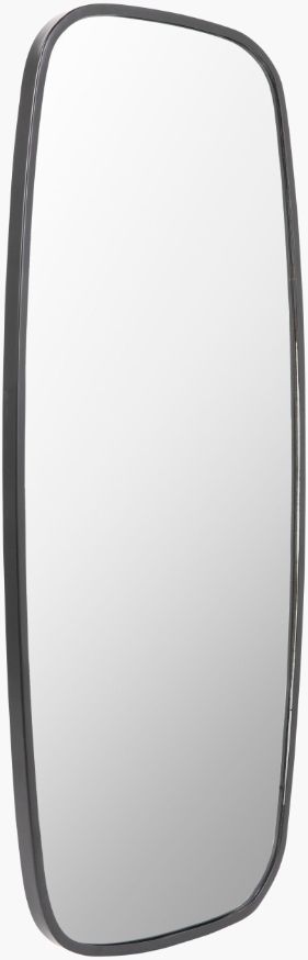 Surya Inverness Black 18" Accent Mirror-1