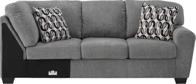 Benchcraft® Birkdale Court 3-Piece Gray Left-Arm Facing Sectional and Chaise-4