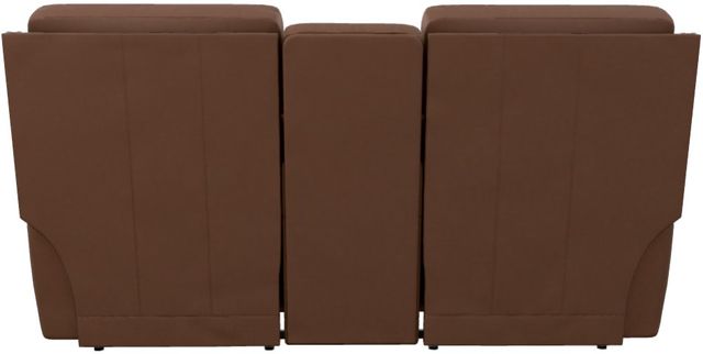 La-Z-Boy® Apollo Caramel Leather Power Reclining Loveseat with Console and Headrest-3