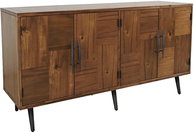 Jofran Inc. Colhane Cedar 4-Door Accent Cabinet-0